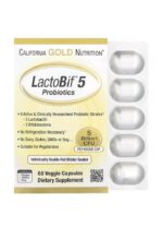 بروبيوتيك California Gold Nutrition LactoBif   لاكتوبيف 5 دعم صحة الأمعاء والمناعة (5 CFU)5 مليار