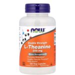 ناو فودز ل-ثيانين 200 ملجم – 120 كبسولة نباتية | NOW Foods L-Theanine 200 mg – 120 Veg Capsules