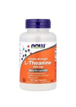 ناو فودز ل-ثيانين 200 ملجم – 120 كبسولة نباتية | NOW Foods L-Theanine 200 mg – 120 Veg Capsules
