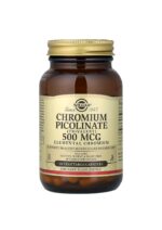 سولجار – بيكولينات الكروم 500 chromium picolinate مكجم – 100 كبسولة نباتية