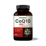 كو كيو 10 تركيز 400 – CoQ10 400 Naturebell  | 240 كبسولة دعم صحة القلب والطاقة الخلوية