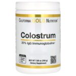 مسحوق اللبأ (Colostrum) من California Gold Nutrition – دعم المناعة وصحة الجسم (200 جم)