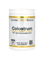 مسحوق اللبأ (Colostrum) من California Gold Nutrition – دعم المناعة وصحة الجسم (200 جم)