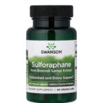 سوانسون – السلفوريفين من خلاصة براعم البروكلي، 400 مكجم، 60 كبسولة نباتية swanson sulforaphane