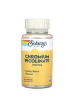 سولاري – بيكولينات الكروم solaray chromium picolinate ، 500 مكجم، 60 قرص
