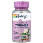 سولاري – solaray yohimbe  مستخلصات حيوية يوهمبي، 135 ملجم، 60 كبسولة نباتية