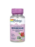 سولاري – berberine SOLARAY البربرين، خلاصات حيوية، 500 ملجم، 60 كبسولة نباتية