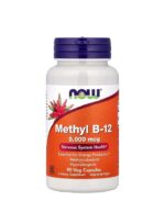 ناو فودز ميثيل فيتامين ب12 5000 مكجم – 100 قرص استحلاب Now Foods Methyl B-12 1000 mcg – 100 Lozenges