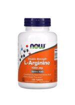 ناو فودز ل-أرجينين 1000 ملجم – 120 قرص (قوة مضاعفة) Now Foods L-Arginine 1000 mg – 120 Tablets