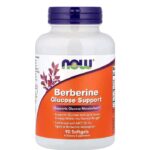 ناو فودز كبسولات البربرين لتعزيز الجلوكوز Berberine Glucose Support 90 Softgels – 90 كبسولة هلامية