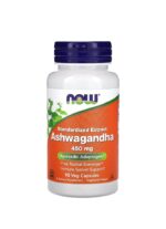 ناو اشواجندا   Ashwagandha Now Foods – 450  ملجم، 90 كبسولة نباتية