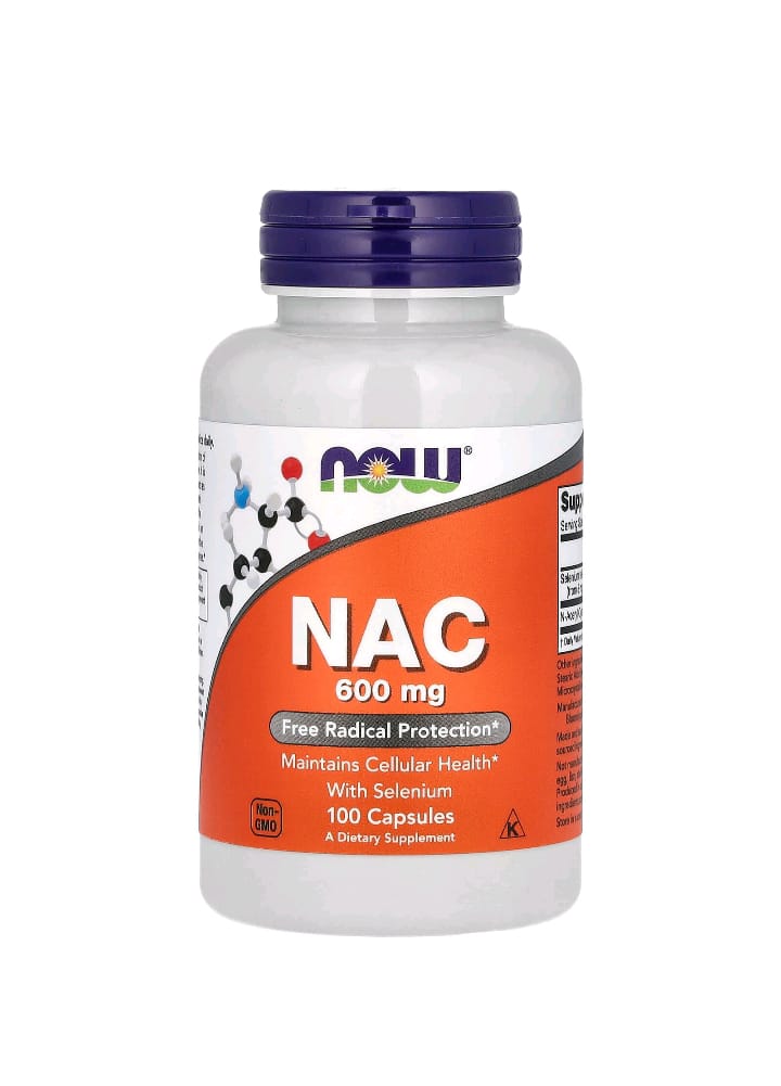 NAC-ناو-فودز-600-ملجم-مع-السيلينيوم-100-كبسولة-نباتية NAC ناو مع السيلينيوم