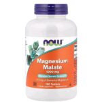 ناو فودز مالات المغنيسيوم 1000 ملجم – 180 قرصًا نباتيًا | NOW Foods Magnesium Malate 1000 mg – 180 Veg Tablets