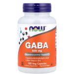 ناو فودز جابا 500 (GABA) NOW FOODS GABA 500 100 CAPSULES