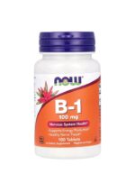 ناو فودز فيتامين ب-1 100 مجم – 100 حبة | NOW Foods Vitamin B-1 100 mg – 100 Tablets