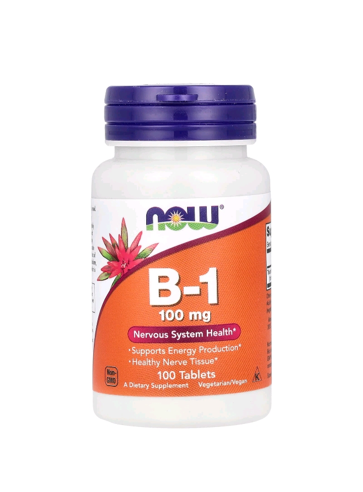 WhatsApp-Image-2026-03-24-at-1.13.44-PM.jpeg ناو فودز فيتامين ب-1 100 مجم – 100 حبة | NOW Foods Vitamin B-1 100 mg – 100 Tablets - الصورة 1