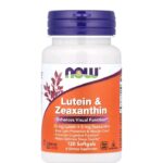 ناو فودز لوتين وزياكسانثين، 120 كبسولة هلامية | NOW Foods Lutein & Zeaxanthin – 120 Softgels
