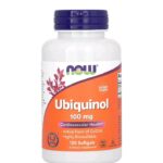 ناو فودز يوبيكوينول 100 مجم – 120 كبسولة هلامية | NOW Foods Ubiquinol 100 mg – 120 Softgels