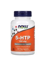 ناو فودز 5-هيدروكسيتريبتوفان 100 ملجم – 120 كبسولة نباتية | NOW Foods 5-HTP 100 mg – 120 Veg Capsules