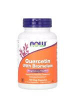 ناو فودز كيرسيتين مع بروميلين – 120 كبسولة نباتية | NOW Foods Quercetin with Bromelain – 120 Veg Capsules