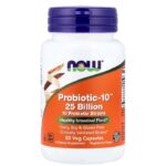 ناو فودز Probiotic-10™ 25 مليار – 50 كبسولة نباتية | NOW Foods Probiotic-10™ 25 Billion – 50 Veg Capsules