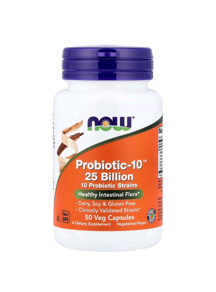 WhatsApp-Image-2026-03-24-at-12.36.57-PM.jpeg ناو فودز Probiotic-10™ 25 مليار – 50 كبسولة نباتية | NOW Foods Probiotic-10™ 25 Billion – 50 Veg Capsules - الصورة 1