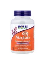ناو فودز مكمل ®Magtein الغذائي – 90 كبسولة نباتية | NOW Foods Magtein® Supplement – 90 Veg Capsules