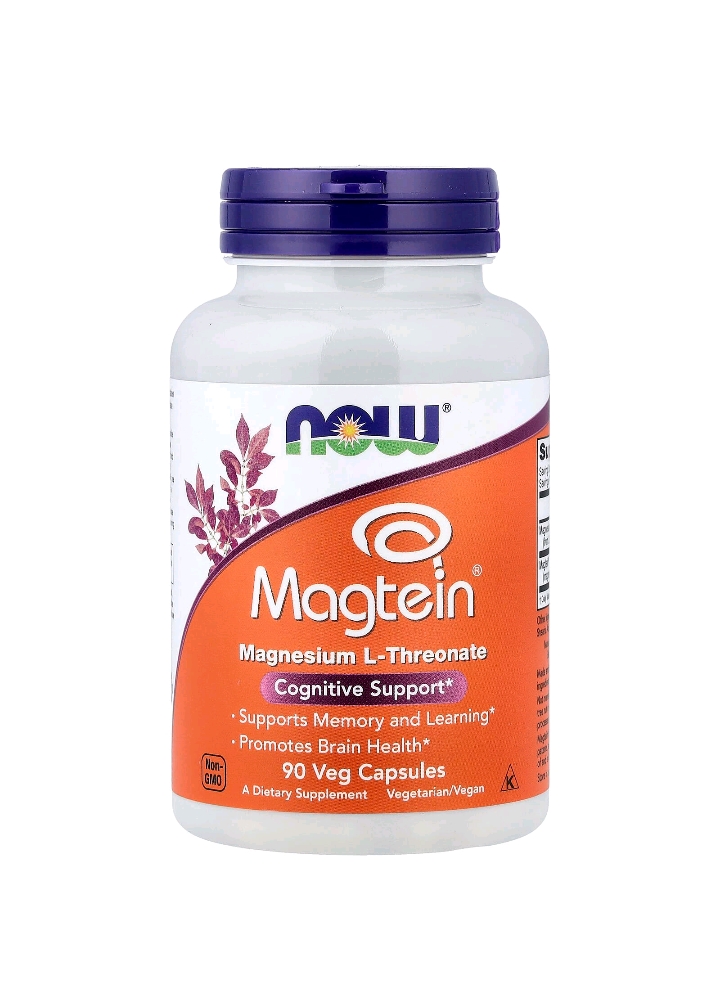 WhatsApp-Image-2026-03-24-at-12.48.59-PM.jpeg ناو فودز مكمل ®Magtein الغذائي – 90 كبسولة نباتية | NOW Foods Magtein® Supplement – 90 Veg Capsules - الصورة 1