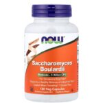 ناو فودز سكارومايسيس بولاردي بروبيوتيك – 5 مليار وحدة تشكيل مستعمرة –   | NOW Foods Saccharomyces Boulardii Probiotic, 5 Billion CFU, Veg Capsules