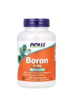 ناو فودز بورون – 3 ملجم – 250 كبسولة نباتية | NOW Foods Boron, 3 mg, 250 Veg Capsules
