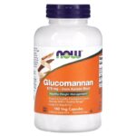ناو فودز جلوكومانان – 575 ملجم، 180 كبسولة نباتية | NOW Foods Glucomannan, 575 mg, 180 Veg Capsules