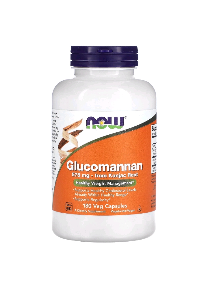 WhatsApp-Image-2026-04-07-at-11.38.41-PM.jpeg ناو فودز جلوكومانان – 575 ملجم، 180 كبسولة نباتية | NOW Foods Glucomannan, 575 mg, 180 Veg Capsules - الصورة 1