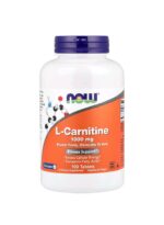ناو فودز ل-كارنيتين – 1,000 ملجم، 100 قرص | NOW Foods L-Carnitine, 1,000 mg, 100 Tablets