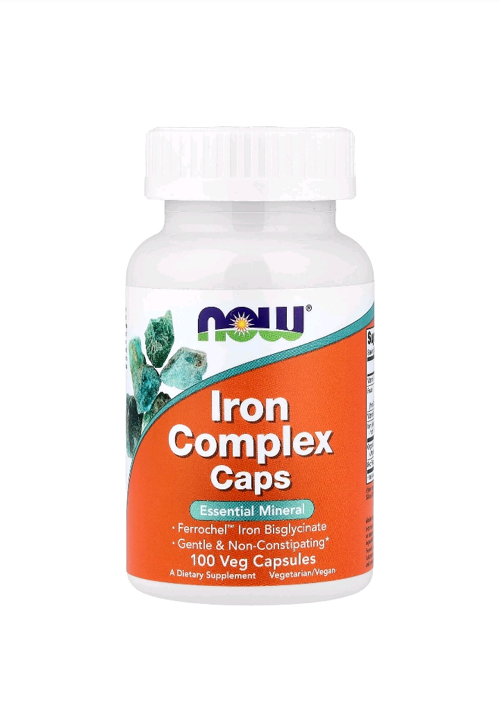 WhatsApp-Image-2026-04-08-at-1.40.56-PM.jpeg ناو فودز كبسولات مركب الحديد – 100 كبسولة نباتية | NOW Foods Iron Complex, 100 Veg Capsules - الصورة 1