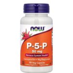 ناو فودز بيريدوكسال-5-فوسفات – 90 ملجم p 5 p NOW Foods Pyridoxal-5-Phosphate, 90 Veg Capsules