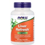 ناو فودز ™Liver Refresh، 90 كبسولة نباتية | NOW Foods Liver Refresh, 90 Veg Capsules
