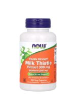ناو فودز خلاصة حليب الشوك – 300 ملجم، 100 كبسولة نباتية | NOW Foods Milk Thistle Extract, 300 mg, 100 Veg Capsules