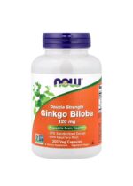 ناو فودز الجنكو بيلوبا ، 200 كبسولة نباتية | NOW Foods Ginkgo Biloba Leaf, 200 Veg Capsules