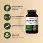 ⁦بربرين ناتشربل - 240 كبسولة – Berberine Naturebell | مكمل طبيعي لتنظيم السكر وصحة الأيض⁩ - الصورة ⁦2⁩