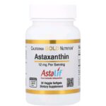 أستازانتين كاليفورنيا جولد نيوتريشن Astaxanthin California Gold Nutrition – مضاد أكسدة قوي لدعم البشرة والعين والمناعة