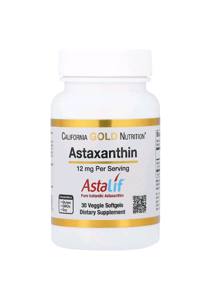 ةىلا.jpeg أستازانتين كاليفورنيا جولد نيوتريشن Astaxanthin California Gold Nutrition – مضاد أكسدة قوي لدعم البشرة والعين والمناعة - الصورة 1